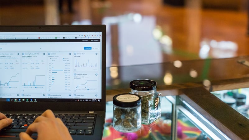 cannabis dispensary POS reporting features