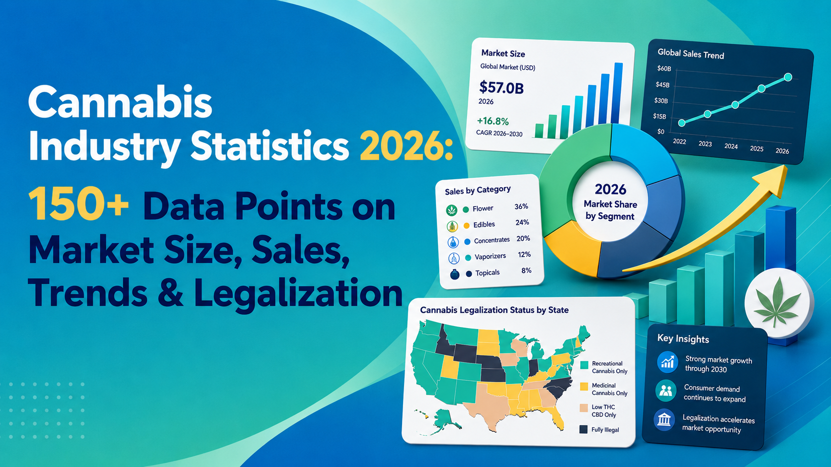 Cannabis Industry Statistics 2026: Data, Trends & Market Analysis
