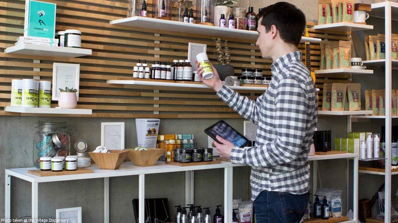 cannabis dispensary merchandising