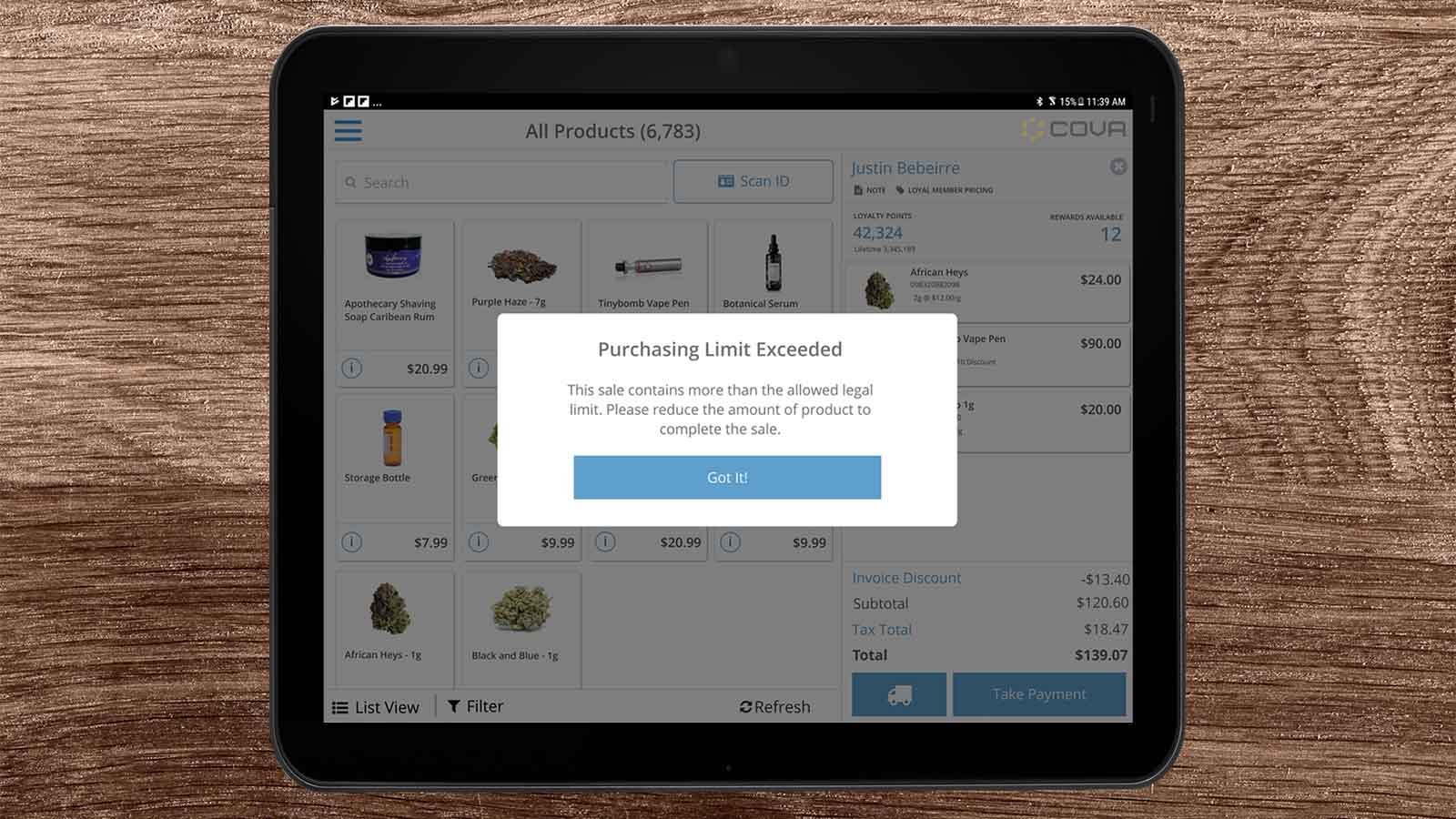 Cannabis Retail Purchase Limits