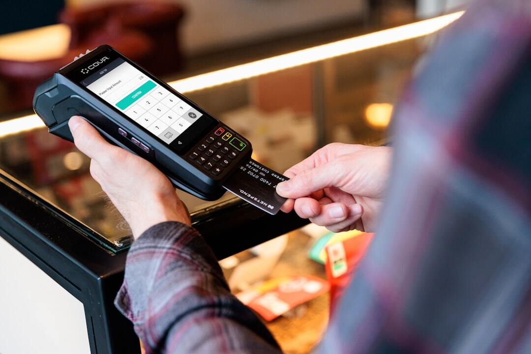 Contactless payment using credit card terminal