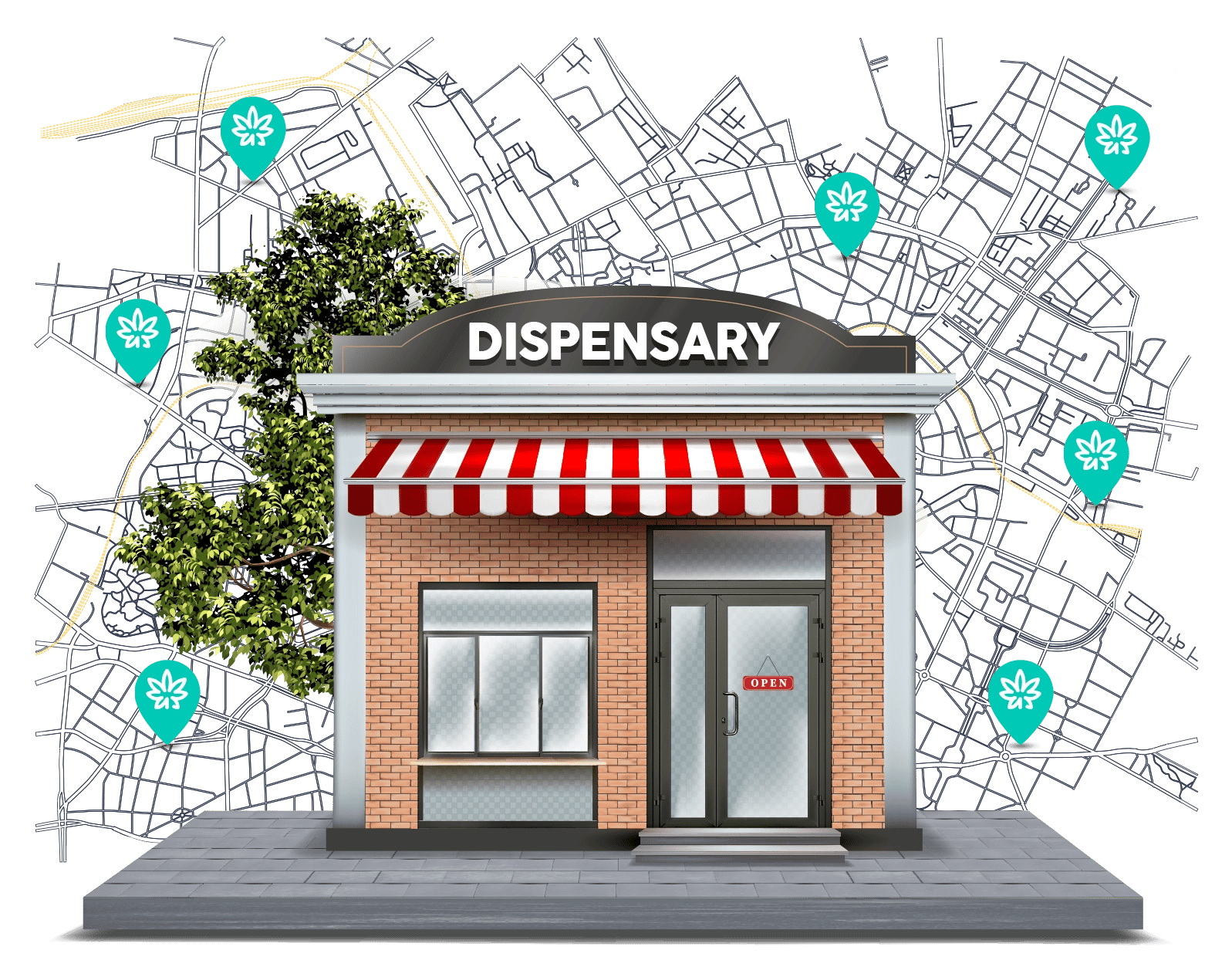 Multi-location retail dispensary