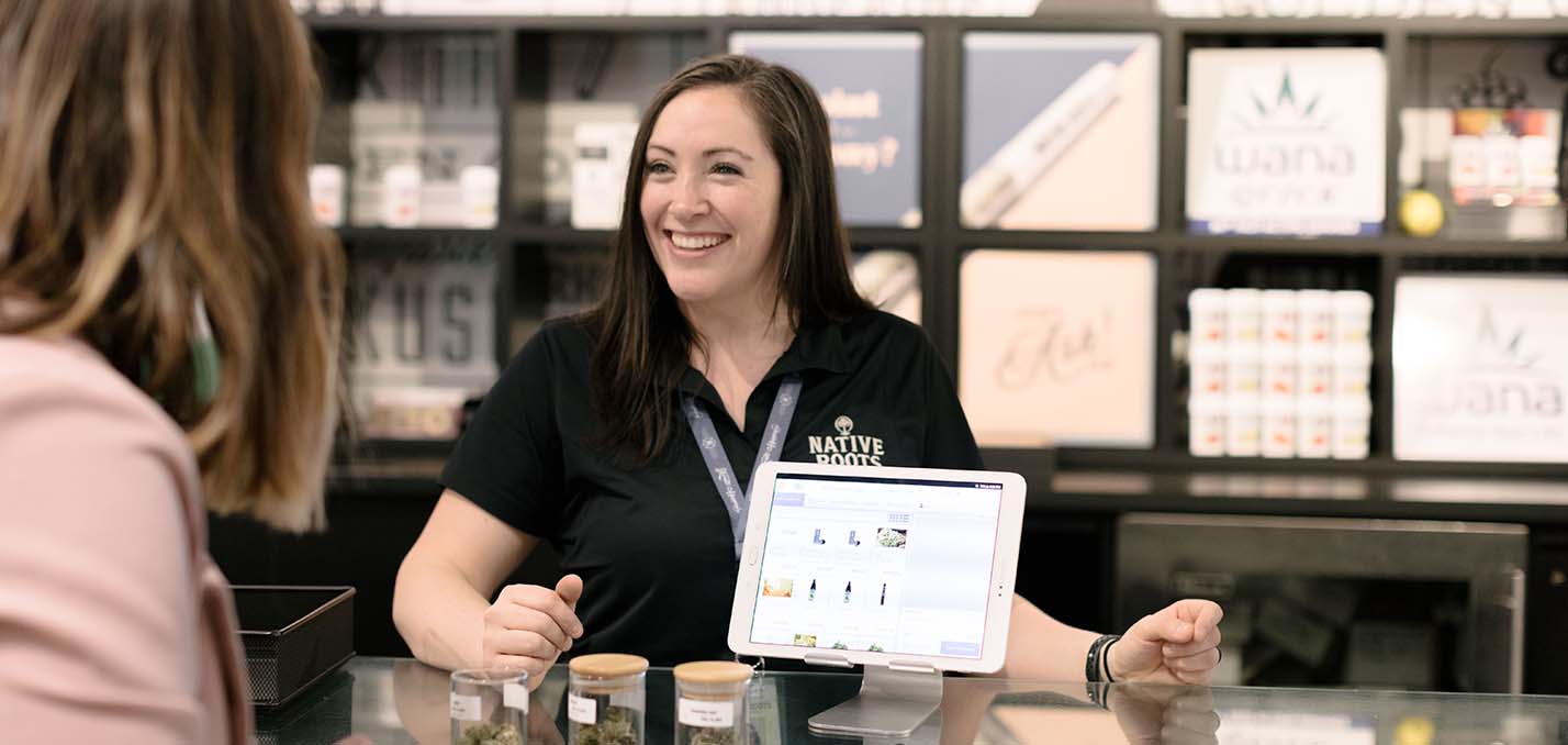 Cannabis retailers excellent customer service